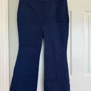J. Crew Navy Flare Pants